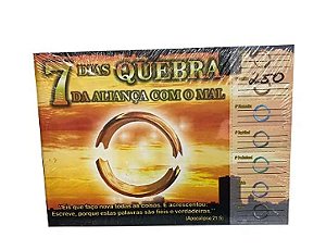 Cartela 7 dias Quebra da Aliança com Mal  - 50 unidades
