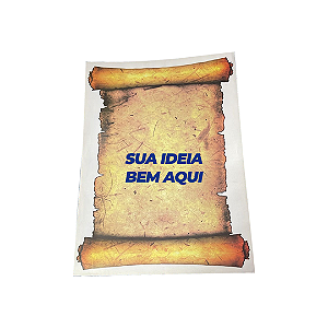 Papel Adesivo Pergaminho A4 para Imprimir Suas Ideias 10 unidades