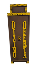 Gazofilácio Dízimos E Ofertas Igreja Preto Em Mdf Grande Marron