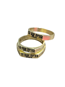 Aliança com Deus 2026 Hebraico Dourada