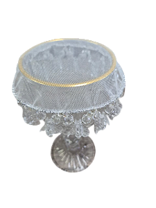 Cobre Taça Pedraria Transparente