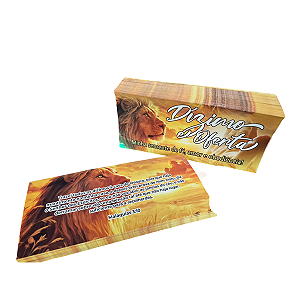 Envelope Especial Dízimo e Oferta Leão de Judá Neutro