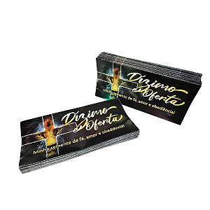 Envelope Especial Dízimo e Oferta Leão Malaquias 3:10