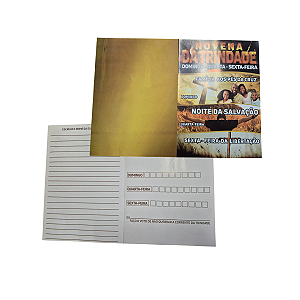 Pasta Novena da Trindade Campanha Igreja A4