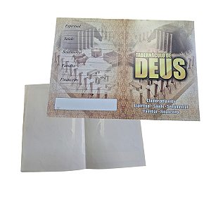 Pasta Tabernáculo de Deus campanha neutra a4