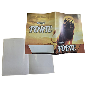 Pasta Leão de Judá Nação Forte neutro a4