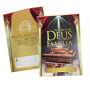 Pasta Arca Da Aliança Presença de Deus Família a4 neutra