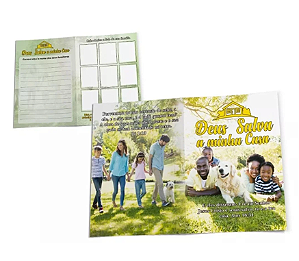 Pasta Deus Salva Minha Família a4 papel brilho