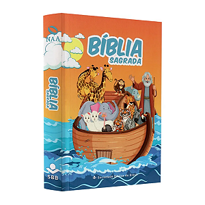 Bíblia Sagrada Infantil | Naa | Capa Brochura Arca