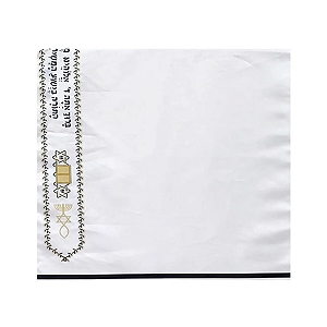 Talit /Estola Sacerdotal Réplica de Israel – Preto