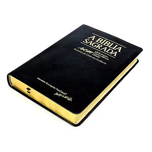 Bíblia Sagrada ACF Letra Gigante Luxo Preta