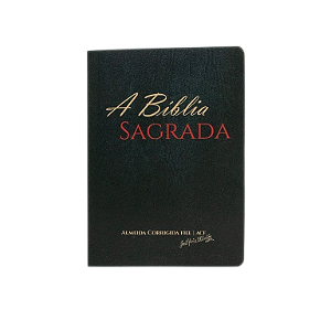 Bíblia Sagrada ACF Pequena | Compacta | Brochura Preta