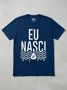 CAMISETA EVANGÉLICA CRISTÃ EU NASCI DE NOVO UNIDADE