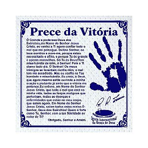 Lenço de TNT Prece da Vitoria Igreja da Graça IIGD grande