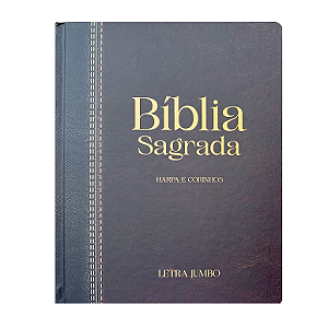 Bíblia Jumbo ARC Full Color Capa Dura com Harpa