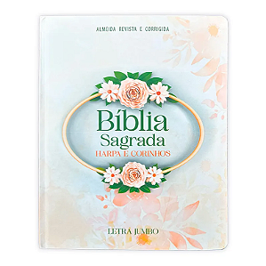 Bíblia Sagrada Feminina Jumbo Texto E Mapas Coloridos Harpa