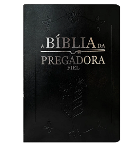 Bíblia da Pregadora Fiel | Full Color | ARC | Capa Luxo Preta