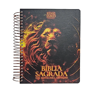 Bíblia para Anotações | KJA | Leão Épico
