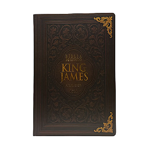 Bíblia De Estudo King James Edição 1611 Full Color Capa Dura - Arabesco