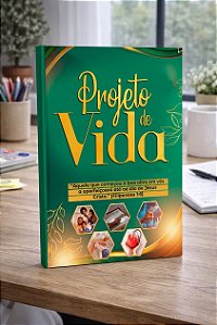 Caderno de Oração Projeto de vida - 21x29 cm