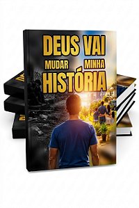 Caderno de Oração Deus vai mudar minha Historia 21x29 cm