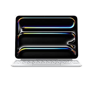 Magic Keyboard para iPad Pro 11 Pol (M4) – Inglês (EUA) – Branco ․