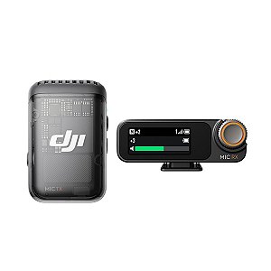 Microfone DJI Mic 2 (1 TX Microfone + 1 RX Receptor) BR