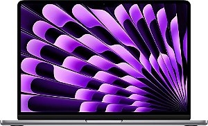 MacBook Air 15" - M3 - 24GB - 512GB SSD - Cinza-espacial