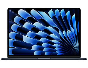 MacBook Air 15" - M4 - 16GB - 256GB SSD - Meia-noite ․˯
