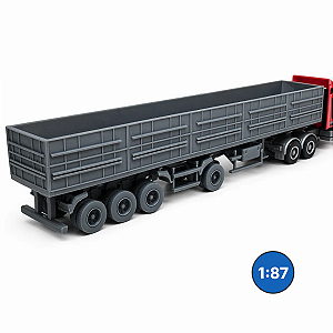 Carreta Graneleiro 4 Eixos HO 1:87