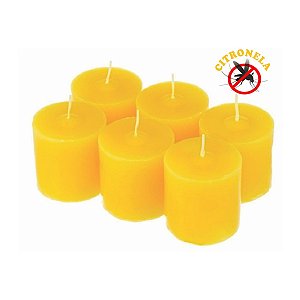 Vela Repelente Citronela Rechaud  - 6 Unidades