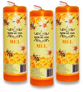 Vela Aromática de Mel 7 Dias