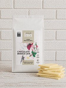 Chocolate branco 36% com Baunilha - 1 kg