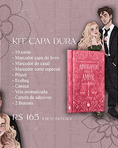 Kit capa dura - Advogando para o amor