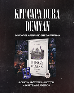 Kit - DEMYAN: KINGS OF DARK: LIVRO 1 - Capa Dura