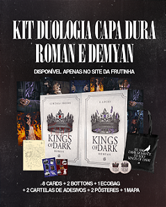 Kit Duologia KINGS OF DARK - Capa Dura