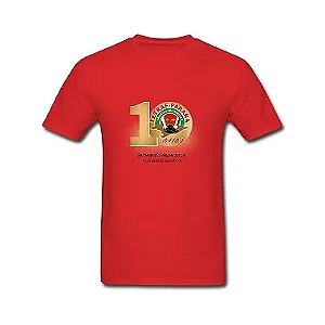 Camisa Poliéster Tradicional Vermelha