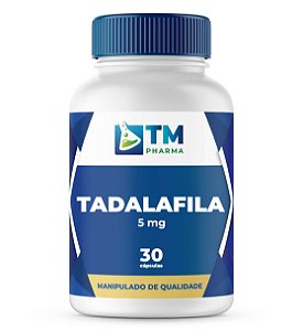 Tadalafila 5mg 30 cápsulas