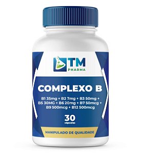 Complexo B 30 Cápsulas