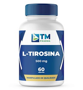 L-tirosina 500mg 60 Cápsulas