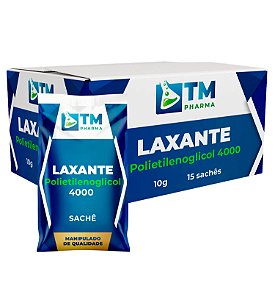Laxante Polietilenoglicol 4000 10g com 15 Sachês