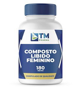 Composto Libido Feminino 180 Cápsulas