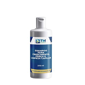 Shampoo para Crescimento, Força e Limpeza Capilar 200ML