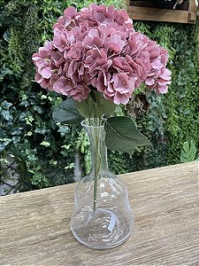 Buquê de Hortênsia Rosa Antigo x5