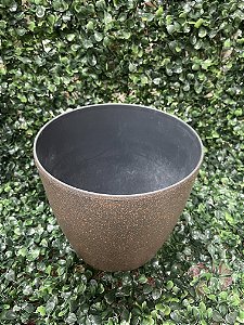 Vaso Polipropileno Marrom Grande