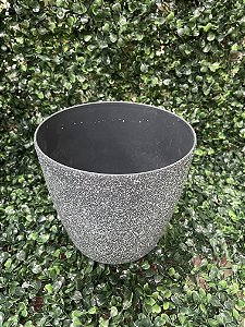Vaso Polipropileno Cinza Grande