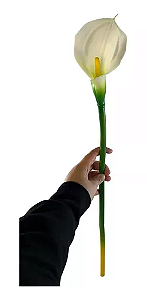 Copo de Leite Silicone Branco 78 cm