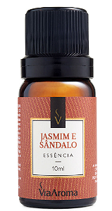 Essência Jasmin e Sândalo 10 ml - Via Aroma