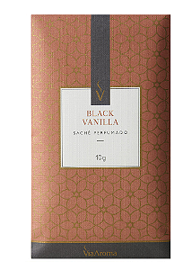 Sache Perfumado 10 g Black Vanilla - Via Aroma