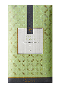 Sache Perfumado 10 g Capim Limão - Via Aroma
